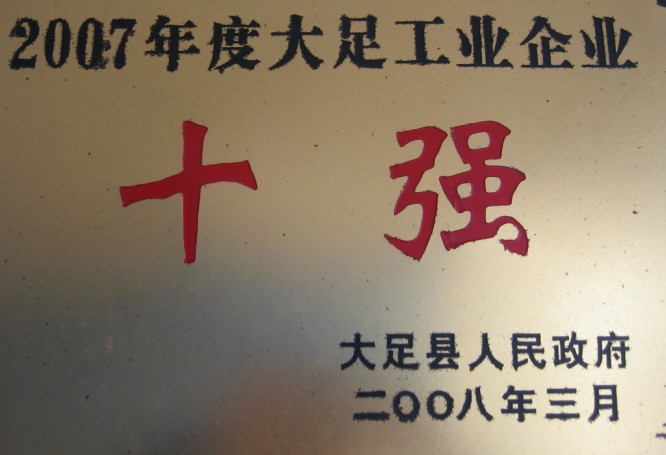 工业十强